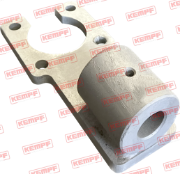 Preview: 124706 Kempf Halter f. Umlenkrolle im Chassis, links